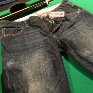 Gap 1969 Easy Straight 32/14 distressed Jeans